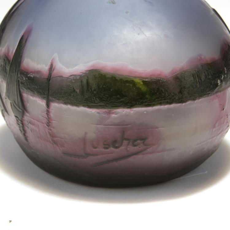 Bild 2 zu Objekt, Vase 'Paysage', 1915-20, Tutr&eacute; de Varreux, Camille; Pantin, Cristallerie de (zugeschrieben), 132B 457