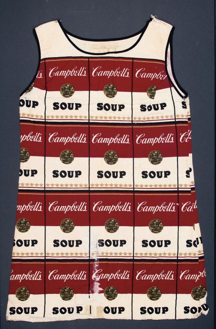 Hauptbild zu Objekt, 'Souper Dress', um 1965, Andy Warhol, 132A 140