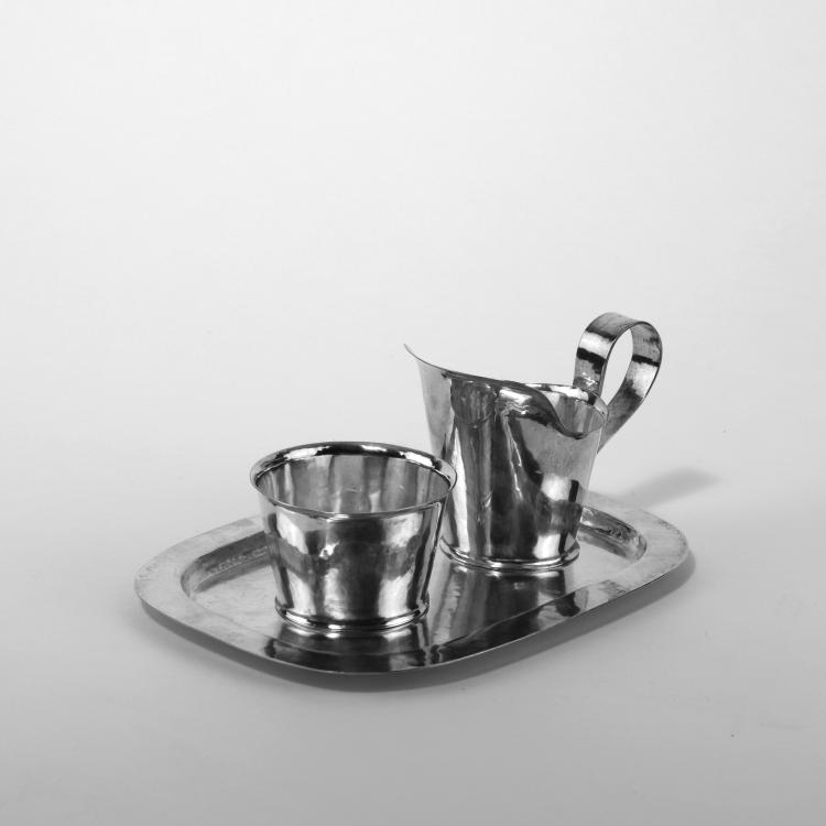 Bild 1 zu Objekt, Milk and sugar set, c1930, Wolfgang T&uuml;mpel, T&uuml;mpel, Wolfgang, 133A 11