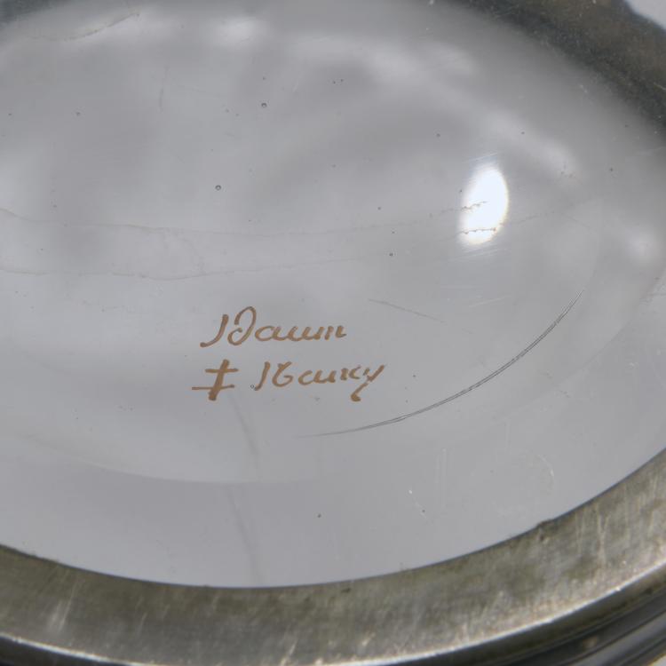 Bild 1 zu Objekt, 'Chardons' bowl, c1892, Daum Fr&egrave;res, Nancy, 132B 181