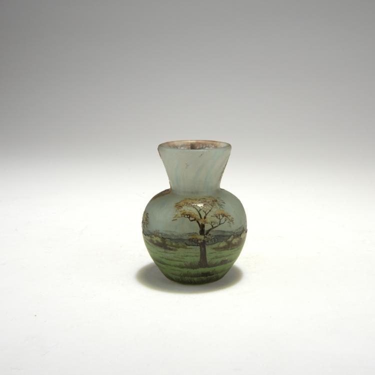 Bild 1 zu Objekt, Vase 'Arbres en &eacute;t&eacute;', 1903-05, Daum Fr&egrave;res, Nancy, 132B 213