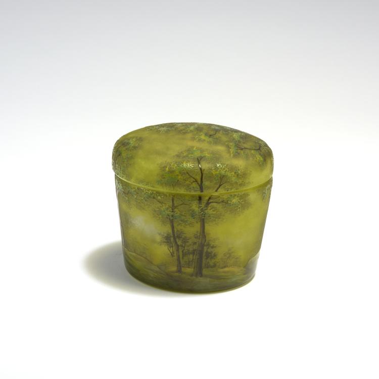 Bild 1 zu Objekt, 'Arbres en &eacute;t&eacute;' jar, 1903-05, Daum Fr&egrave;res, Nancy, 132B 214