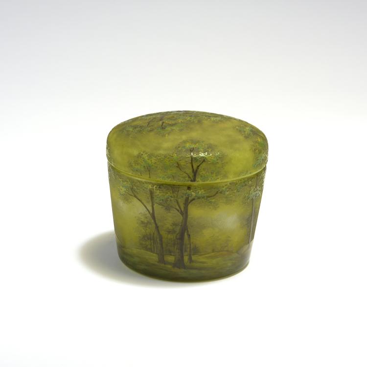 Bild 2 zu Objekt, 'Arbres en &eacute;t&eacute;' jar, 1903-05, Daum Fr&egrave;res, Nancy, 132B 214