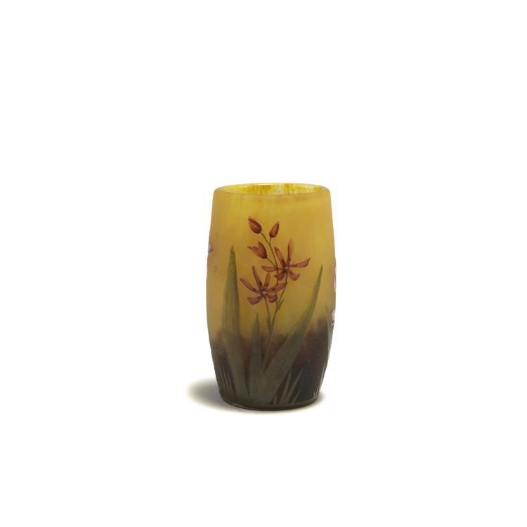 Hauptbild zu Objekt, 'Montbretias' vase, 1910, Henri Berg&eacute;, Daum Fr&egrave;res, Nancy, 132B 238