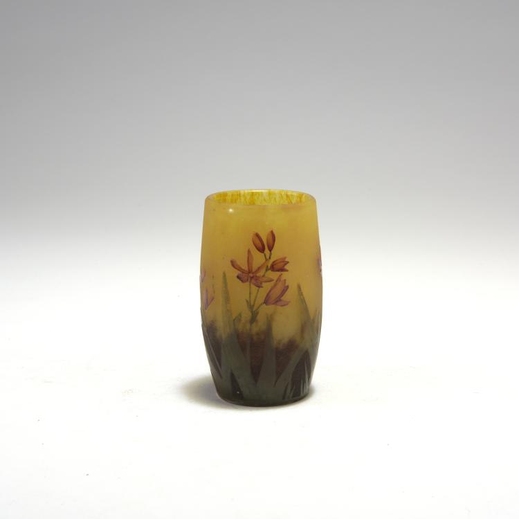 Bild 1 zu Objekt, 'Montbretias' vase, 1910, Henri Berg&eacute;, Daum Fr&egrave;res, Nancy, 132B 238