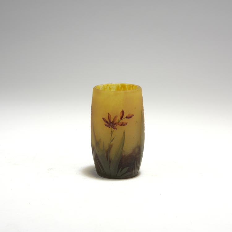 Bild 2 zu Objekt, 'Montbretias' vase, 1910, Henri Berg&eacute;, Daum Fr&egrave;res, Nancy, 132B 238