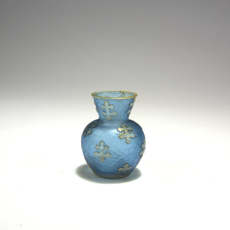 Bild 1 zu Objekt, Vase 'Croix de Lorraine', um 1895, Daum Fr&egrave;res, Nancy, 132B 188