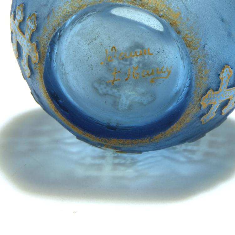 Bild 3 zu Objekt, Vase 'Croix de Lorraine', um 1895, Daum Fr&egrave;res, Nancy, 132B 188