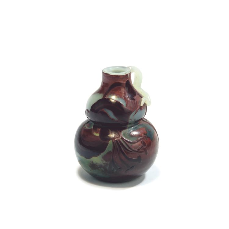 Hauptbild zu Objekt, 'Lys martagon' vase, 1895-97, Gall&eacute;, Emile, Nancy, 132B 323
