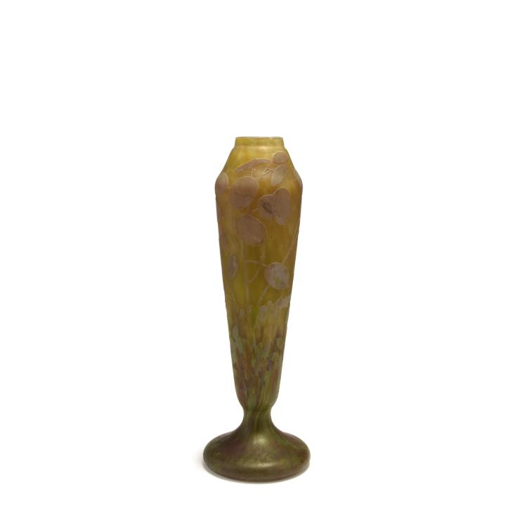 Hauptbild zu Objekt, Vase 'Monnaie du pape', 1912-13, Daum Fr&egrave;res, Nancy, 132B 270