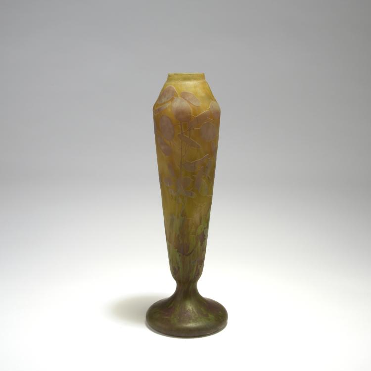 Bild 1 zu Objekt, Vase 'Monnaie du pape', 1912-13, Daum Fr&egrave;res, Nancy, 132B 270