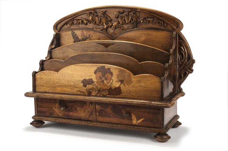 Hauptbild zu Objekt, Magazine rack, c1900, Gall&eacute;, Emile, Nancy, 132B 567