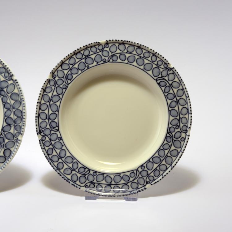 Bild 1 zu Objekt, Sauciere und sechs Geb&auml;ckteller, 1903/04, Richard Riemerschmid, Meissen, KPM, 132B 756