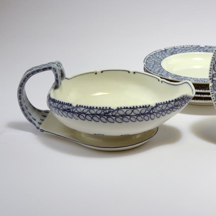 Bild 2 zu Objekt, Sauciere und sechs Geb&auml;ckteller, 1903/04, Richard Riemerschmid, Meissen, KPM, 132B 756