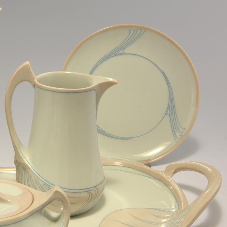 Bild 3 zu Objekt, Dejeuner 'Saxonia', 1904, Otto E. Voigt, Meissen, StPM, 132B 771