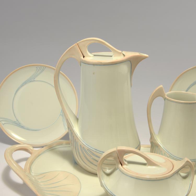 Bild 4 zu Objekt, Dejeuner 'Saxonia', 1904, Otto E. Voigt, Meissen, StPM, 132B 771