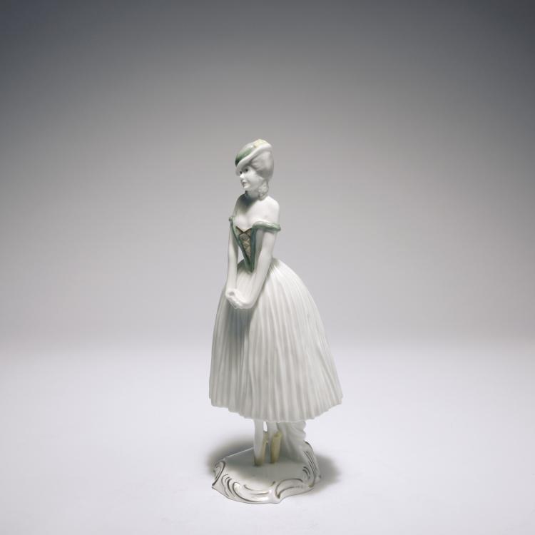 Hauptbild zu Objekt, Ballet dancer, 1921/22, Dorothea Charol, Rosenthal, Selb, 132B 691