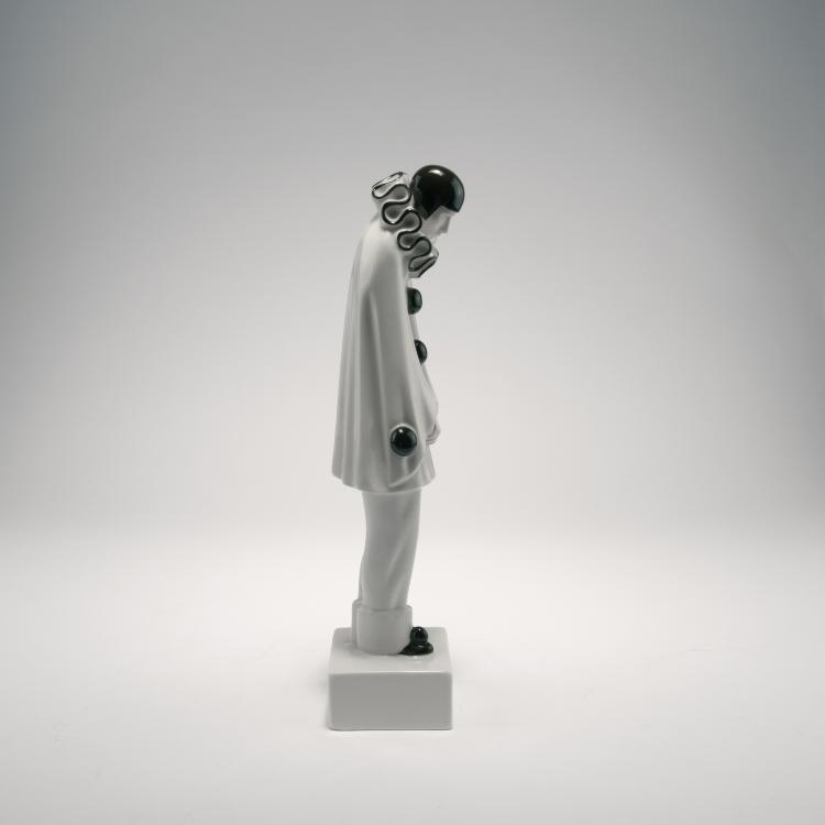 Bild 1 zu Objekt, 'Trauernder Bajazzo', um 1919, Roland Paris, Schwarzburger Werkst&auml;tten, Unterwei&szlig;bach, 132B 719