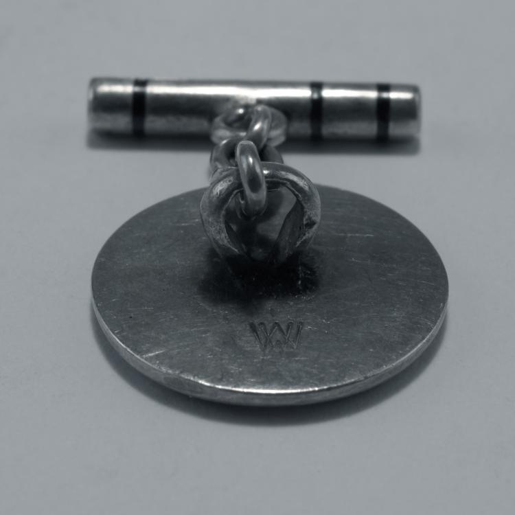 Bild 2 zu Objekt, Paar Manschettenkn&ouml;pfe, um 1920, Josef Hoffmann, Wiener Werkst&auml;tte, 132B 1048