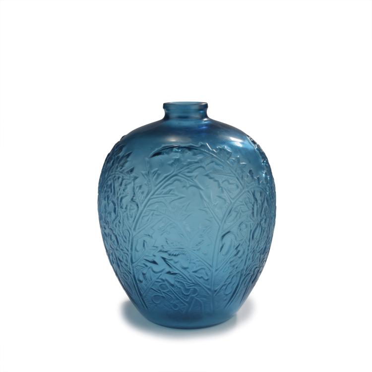 Hauptbild zu Objekt, Vase 'Acanthes', 1921, Lalique, Ren&eacute;, Wingen-sur-Moder, 132B 391
