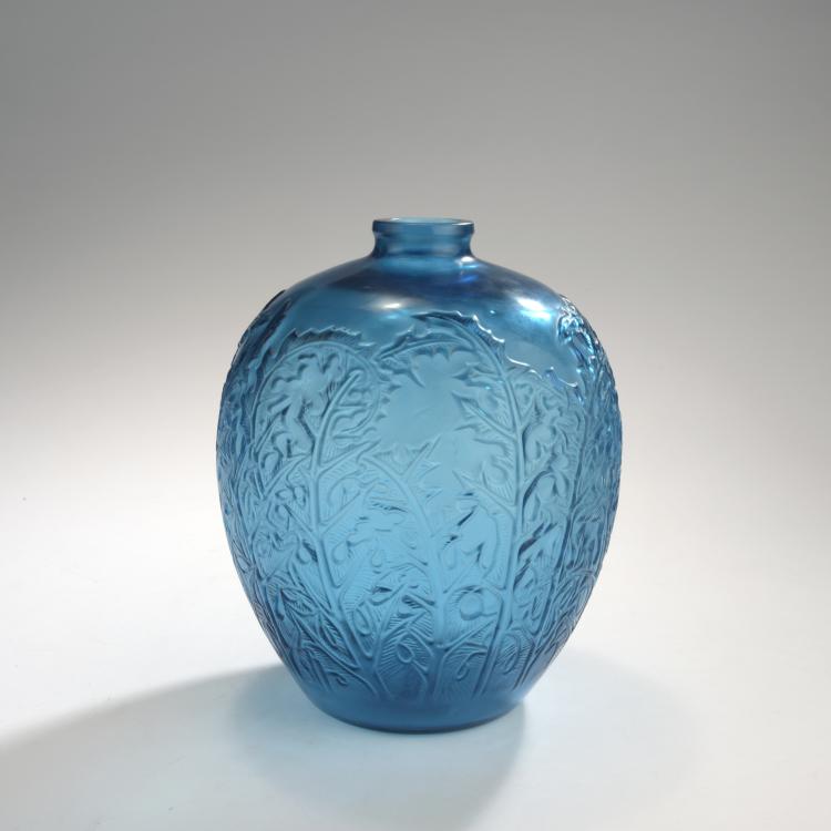 Bild 1 zu Objekt, Vase 'Acanthes', 1921, Lalique, Ren&eacute;, Wingen-sur-Moder, 132B 391