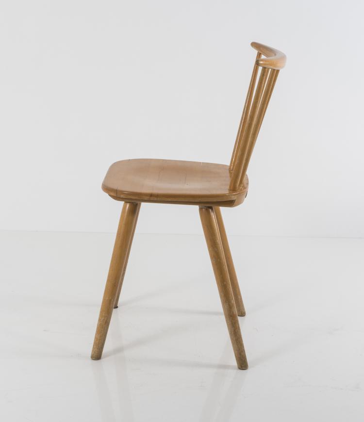 Bild 2 zu Objekt, Four 'Bombenstabil' child's chairs, c1930, Stoelcker KG, Ettenheim, 133A 19