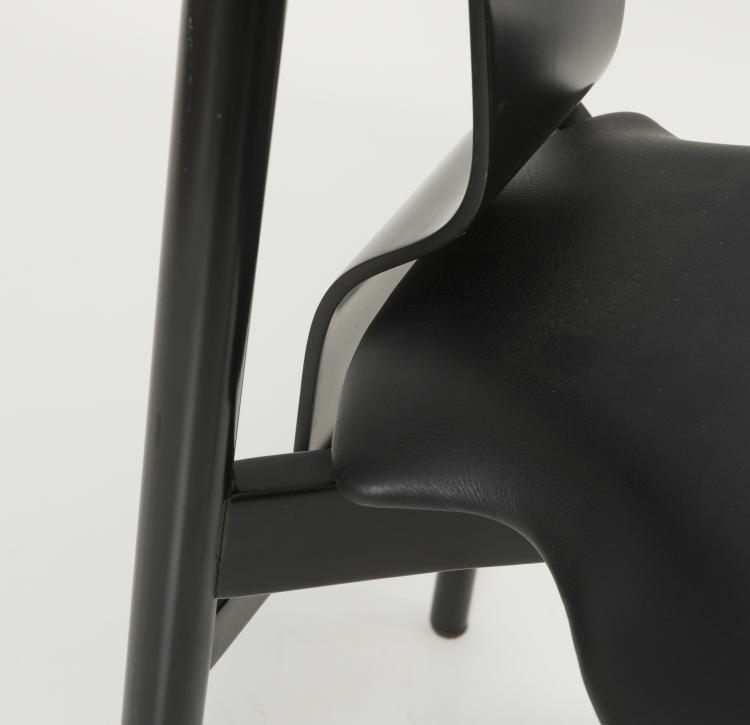 Bild 2 zu Objekt, Vier St&uuml;hle 'Lierna', 1960, Achille Castiglioni, Simon Gavina, Mailand, 133B 453