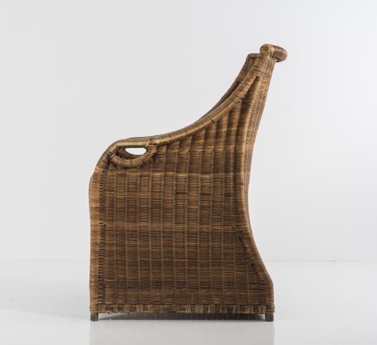 Bild 1 zu Objekt, Wickerchair, 1906, Richard Riemerschmid, Reimann, Theodor, Dresden, 134B 256