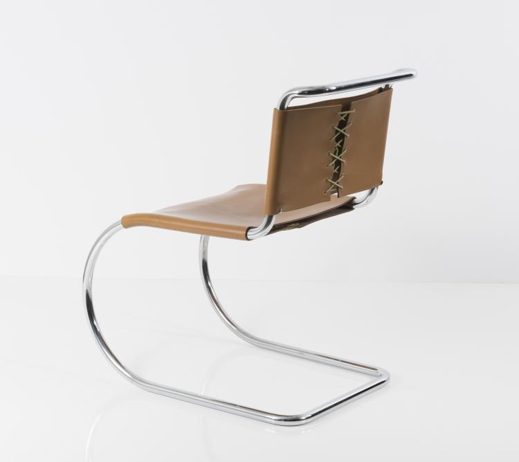 Bild 1 zu Objekt, Six 'MR 10' chairs, 1927, Ludwig Mies van der Rohe, Knoll International, New York, 133A 57
