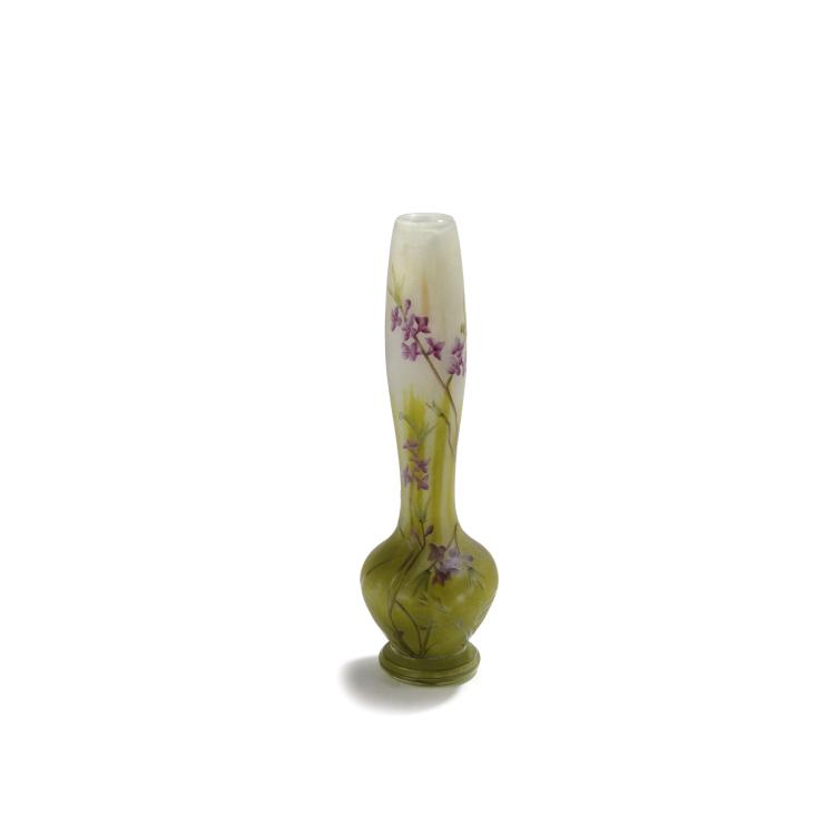 Hauptbild zu Objekt, 'Bois gentil' vase, 1906, Daum Fr&egrave;res, Nancy, 132B 230