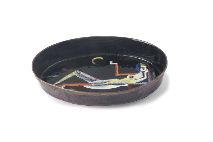 Hauptbild zu Objekt, Tiny dish, 1927-30, Max Snischek, Wiener Werkst&auml;tte, 132B 905