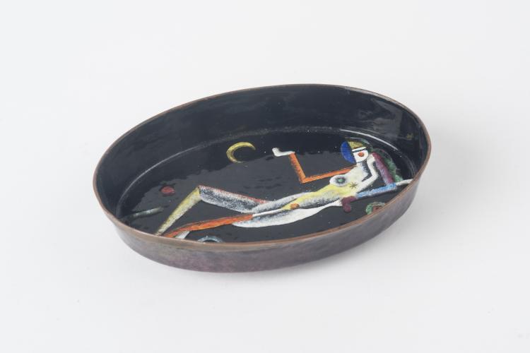 Bild 3 zu Objekt, Tiny dish, 1927-30, Max Snischek, Wiener Werkst&auml;tte, 132B 905