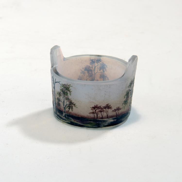 Bild 1 zu Objekt, Salzgef&auml;&szlig; 'Paysage mauve', 1907, Daum Fr&egrave;res, Nancy, 132B 235