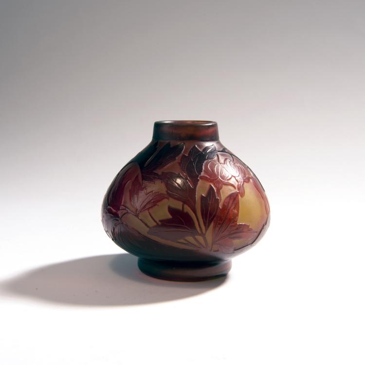 Hauptbild zu Objekt, Vase 'Coeur de Jeanette', 1906-14, Gall&eacute;, Etablissements, Nancy, 150B 189