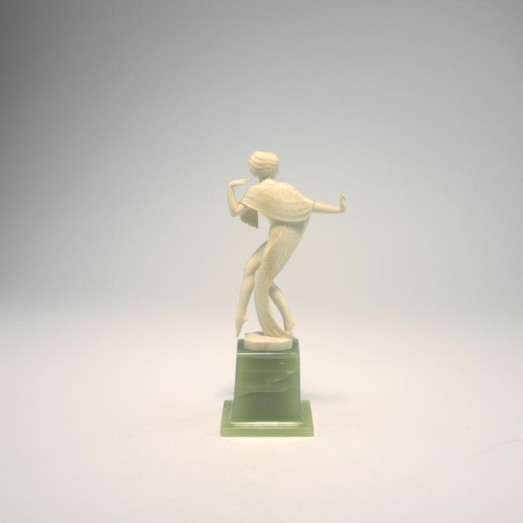 Bild 2 zu Objekt, T&auml;nzerin, um 1925, Frankreich, 132B 619