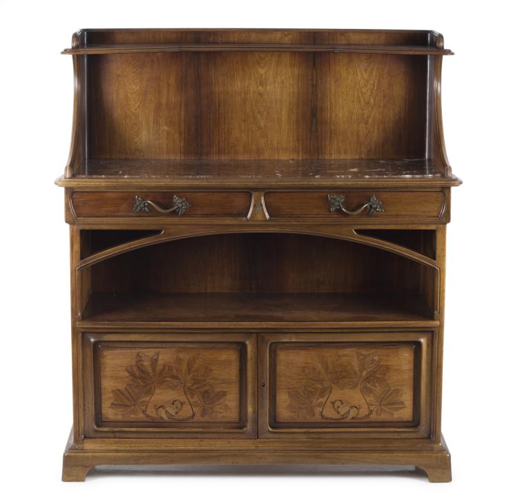 Hauptbild zu Objekt, Kleines Buffet, um 1910, Majorelle, Louis, Nancy, 132B 574