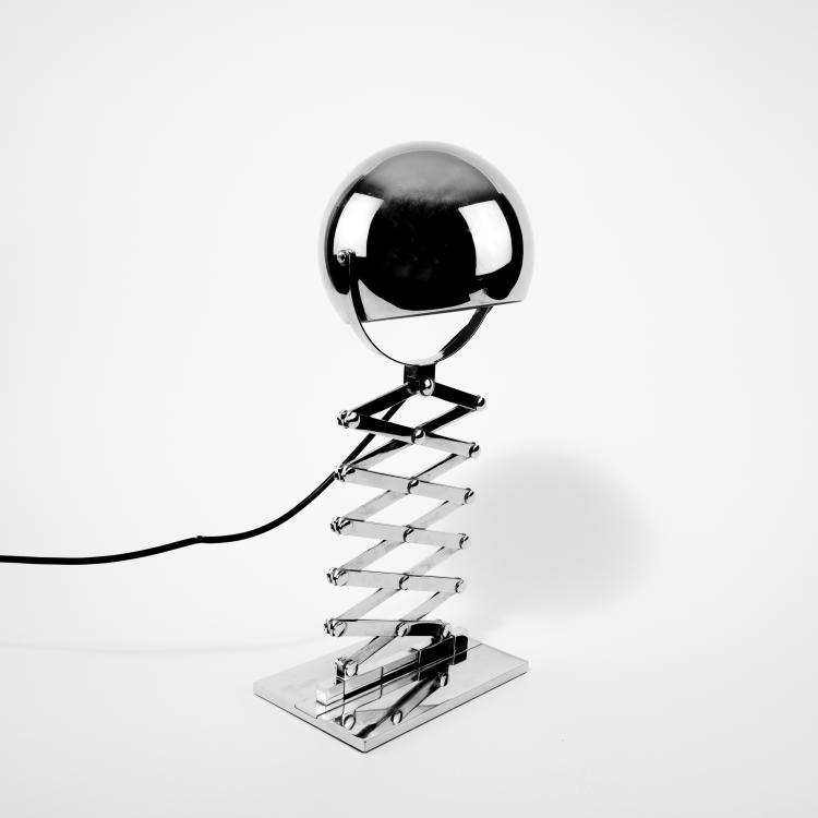 Bild 1 zu Objekt, Scherenlampe, 1968, Doroth&eacute;e Becker, Design M, Ingo Maurer, M&uuml;nchen, 133A 135