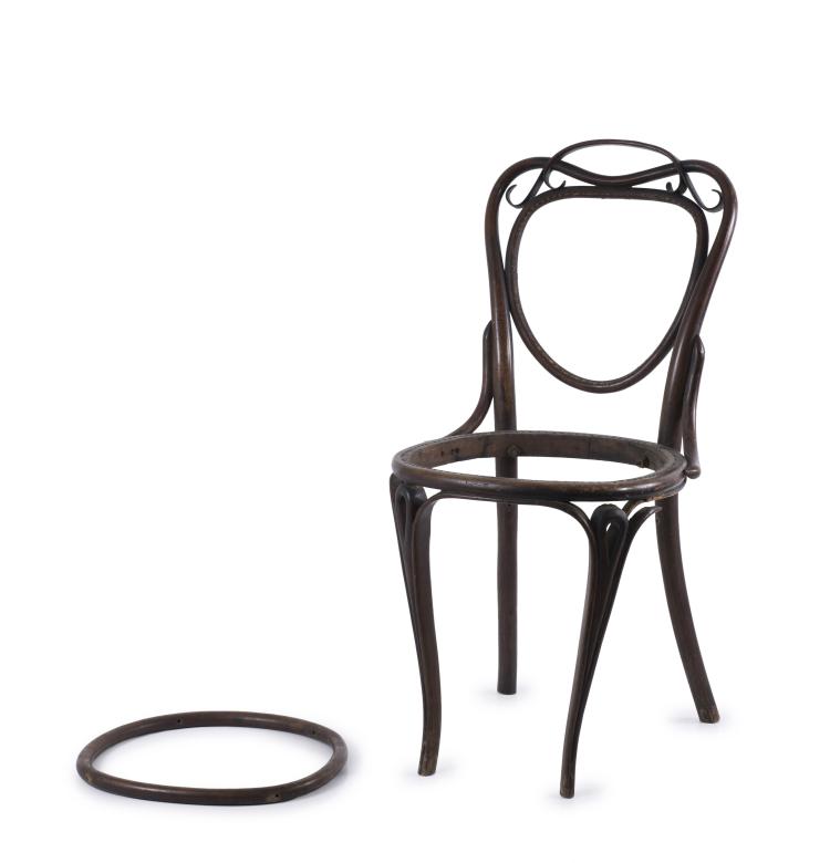 Hauptbild zu Objekt, Stuhl 'Nr. 6', um 1859, Thonet, Wien, 132B 595