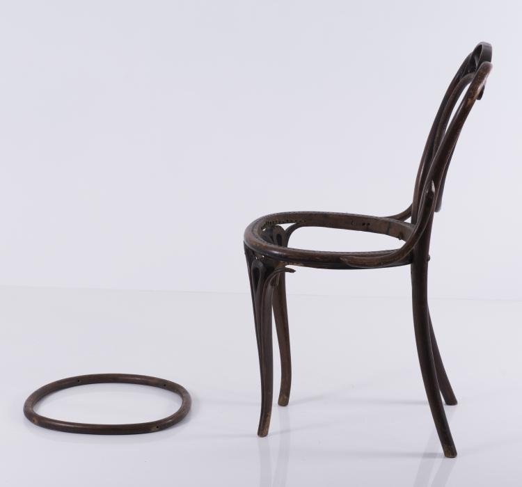 Bild 4 zu Objekt, Stuhl 'Nr. 6', um 1859, Thonet, Wien, 132B 595