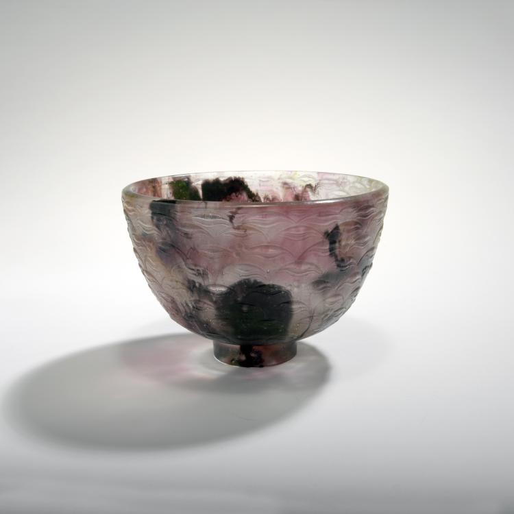 Bild 1 zu Objekt, Kumme 'P&eacute;tales et graines', 1922, D&eacute;corchemont, Fran&ccedil;ois, Conches, 132B 303