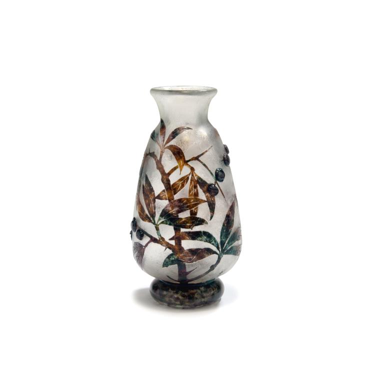 Hauptbild zu Objekt, 'Danae' vase, 1905-10, Daum Fr&egrave;res, Nancy, 132B 220