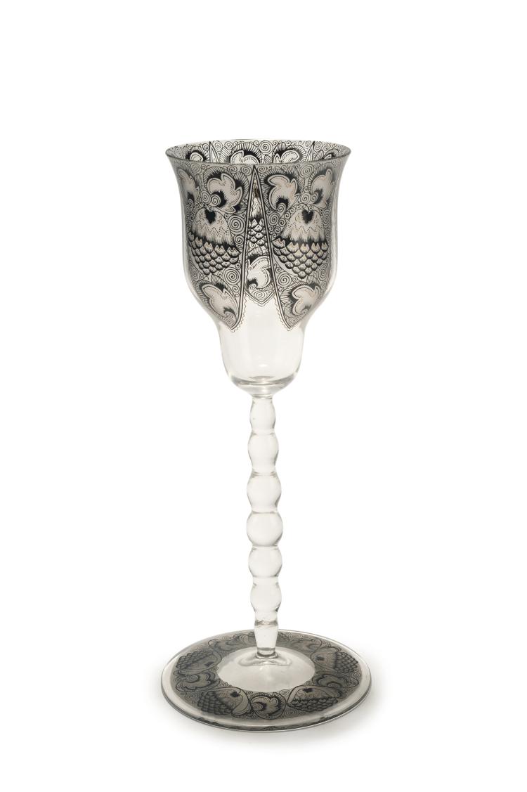 Hauptbild zu Objekt, Kelchglas, 1914, Lobmeyr, J. & L., Wien, 132B 473