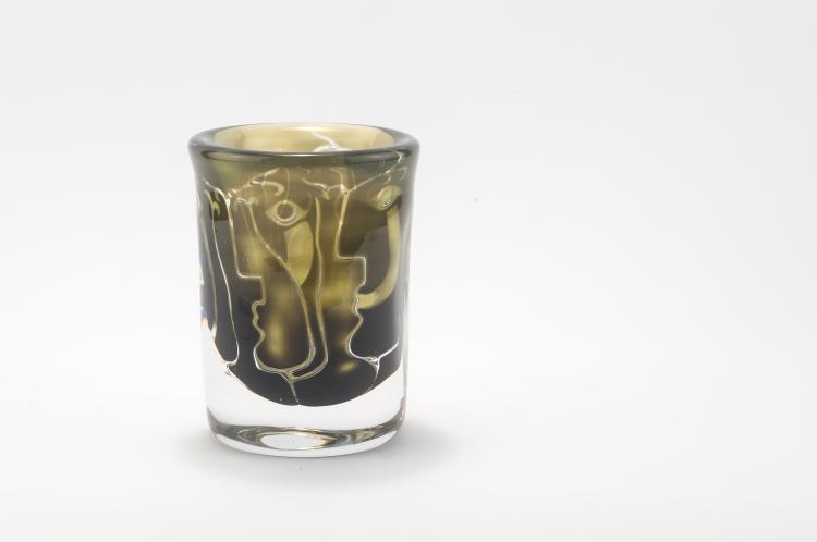 Hauptbild zu Objekt, 'Ariel' vase, c1978, Ingeborg Lundin, Orrefors Glasbruk, 134B 324