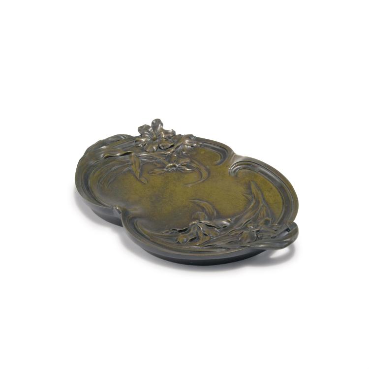 Hauptbild zu Objekt, Zierteller 'Narcisse', um 1898, Henri Bonnefond, Susse Fr&egrave;res, Paris, 132B 899