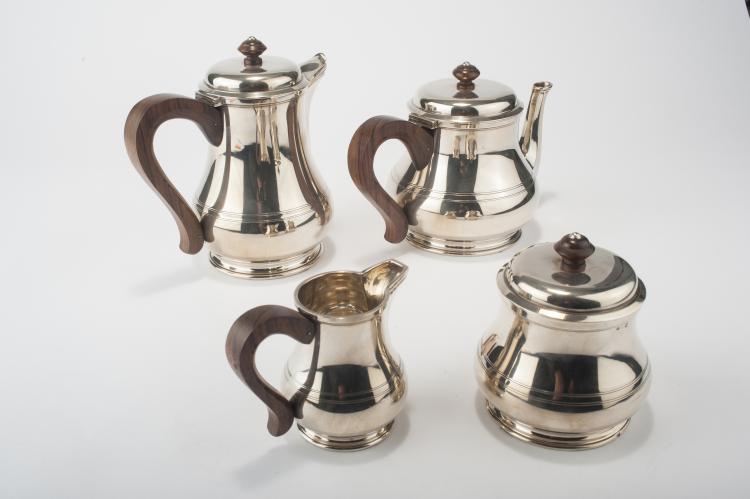 Bild 1 zu Objekt, Kaffee- und Teeservice, um 1930, Puiforcat, Jean-Emile, Paris, 132B 1019