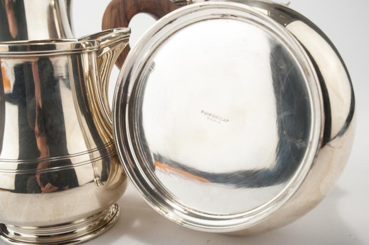 Bild 2 zu Objekt, Kaffee- und Teeservice, um 1930, Puiforcat, Jean-Emile, Paris, 132B 1019