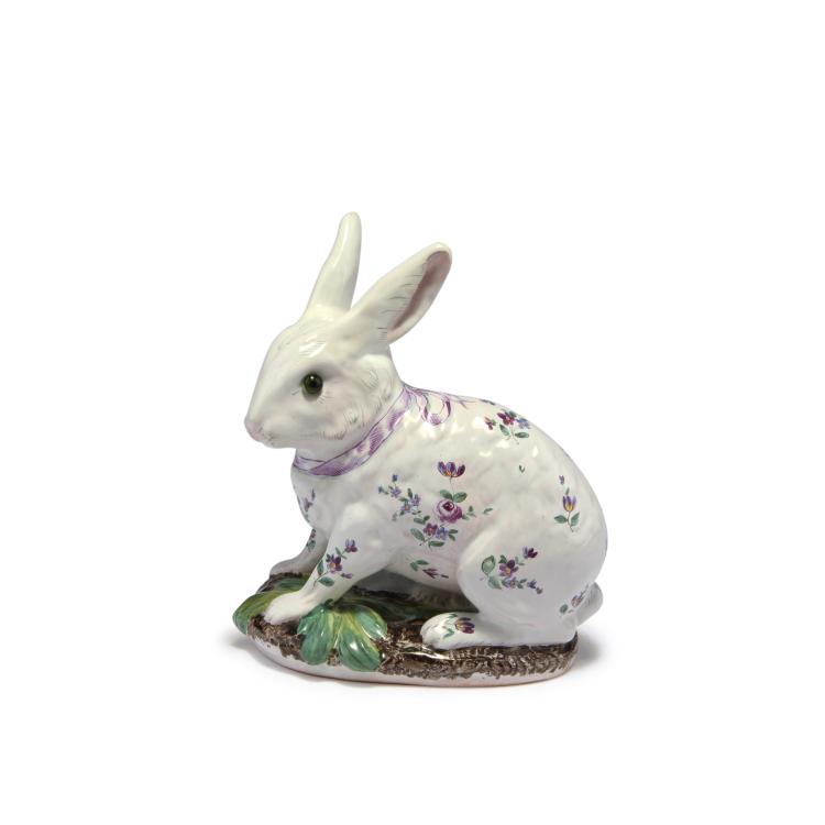 Hauptbild zu Objekt, Kaninchen, vor 1878, Gall&eacute;, Emile, Nancy, 132B 793