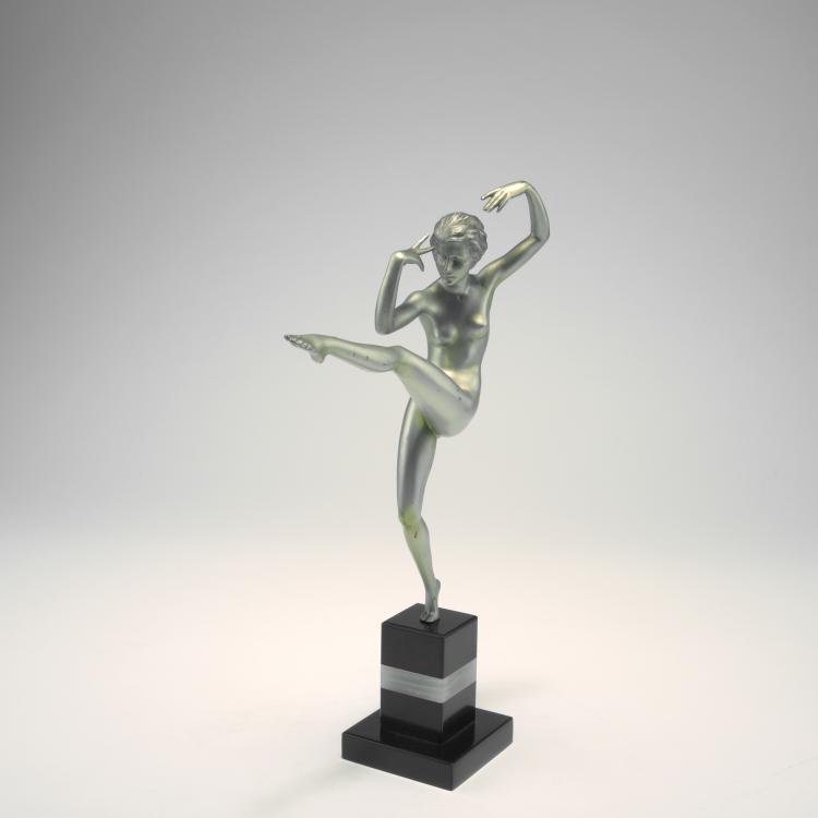 Bild 1 zu Objekt, T&auml;nzerin, um 1930, Ferdinand Preiss, 132B 667