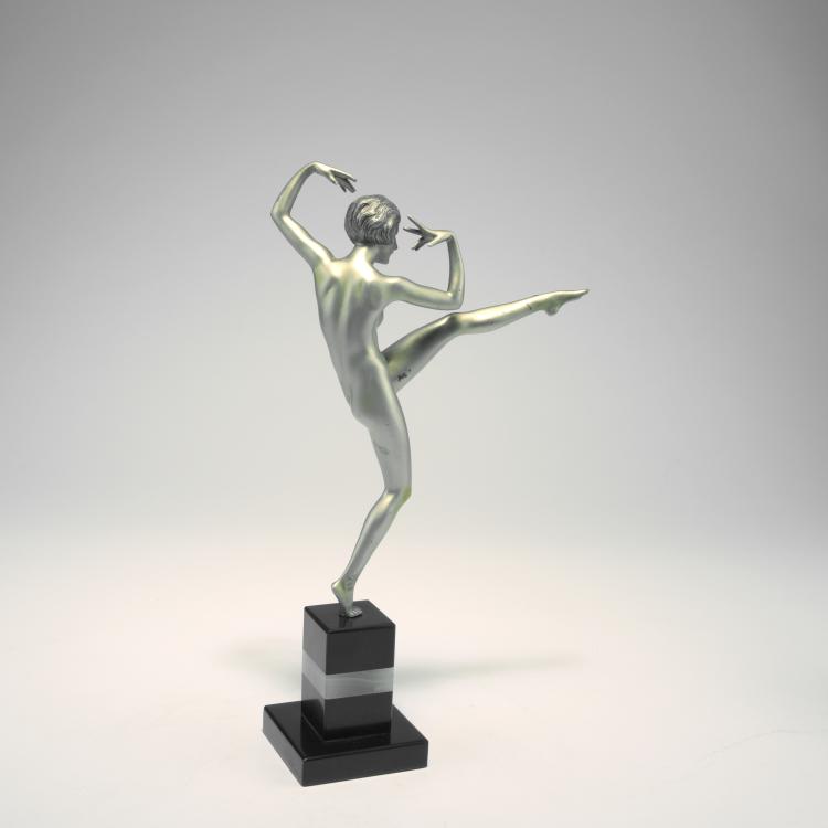 Bild 2 zu Objekt, T&auml;nzerin, um 1930, Ferdinand Preiss, 132B 667