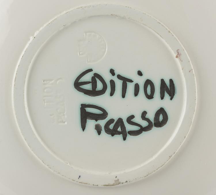 Bild 1 zu Objekt, 'Taureau sous l'arbre' plate, 1952, Pablo Picasso, 132A 23